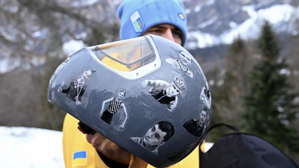 Ukrainian Sled Racer Barred from Olympics Over Banned Helmet